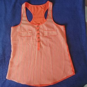 Orange tank top